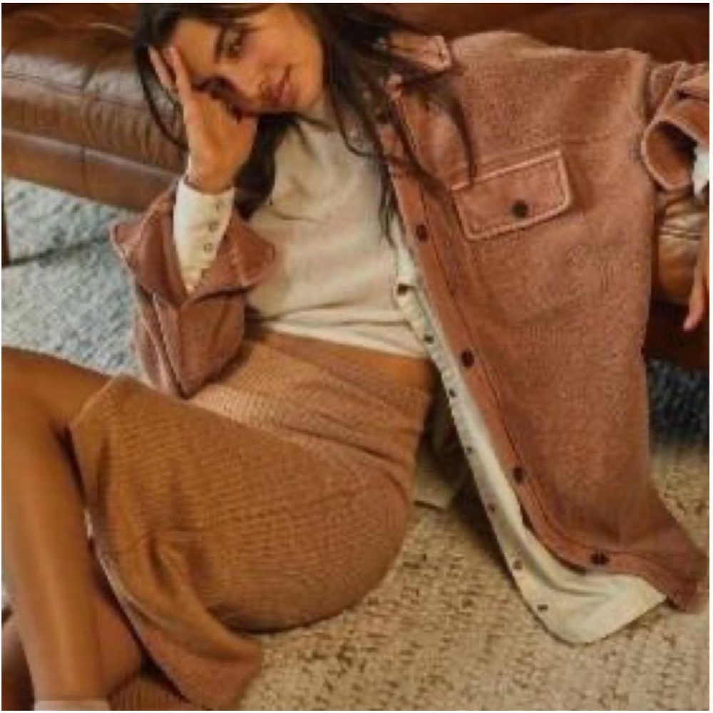 Free People Ruby Jacket Bright Cider